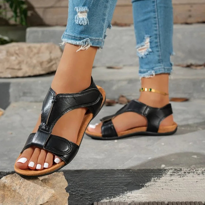 Women's Comfort Sandals – Adjustable Straps & Cushioned Footbed